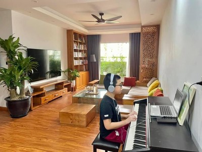 Cc học việc quốc phòng   nội thất cao cấp 136m2 - 3pn 3wc cửa bắc, bc tây nam giá 5.75 tỷ 0