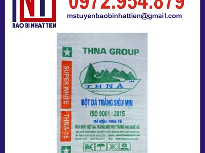 Bao PP dệt tráng keo đưng vôi bột 2