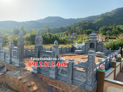 Lăng mộ đá đẹp bán tại Nam Định   Xây lăng mộ đá gia đình ở Nam Định 1
