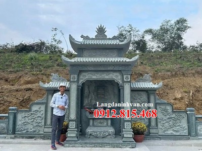 Lăng mộ đá đẹp bán tại Nam Định   Xây lăng mộ đá gia đình ở Nam Định 5