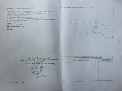 Đất nở hậu Đẹp, Giá Tốt, 4Tr/m2  5,8m x 46,5m   309m2 CLN, Hậu 7,5m  Rạch Đường Gỗ, Phú Thứ, 1.05 tỷ 4