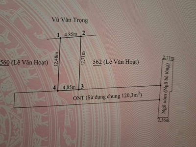 Cần bán lô đất thổ cư tại Thượng Trang, Bát Trang, An Lão 0