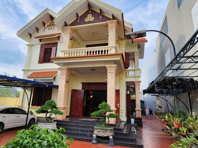 Cần nhượng lại căn Biệt thự sân vườn tại Đồng Thái, An Dương cách đường Máng chỉ 600m 0