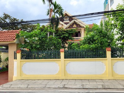 Cần nhượng lại căn Biệt thự sân vườn tại Đồng Thái, An Dương cách đường Máng chỉ 600m 2