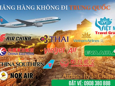 Cùng Việt Mỹ tìm hiểu những hãng hàng không đi Trung Quốc 0