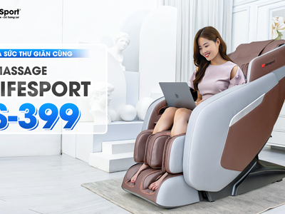 Thỏa Sức Thư Giãn Cùng Ghế Massage LifeSport LS-399 0