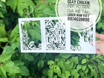 Công nghệ cắt thiệp cưới, cắt thiệp giấy, cắt laser thiệp hcm chất lượng 0