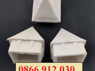Nắp chụp đầu sắt hộp trang trí cửa cổng sắt chông hàng rào   mác sắt 4
