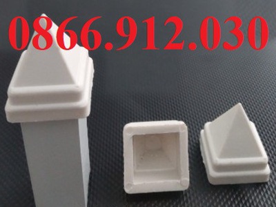 Nắp chụp đầu sắt hộp trang trí cửa cổng sắt chông hàng rào   mác sắt 6