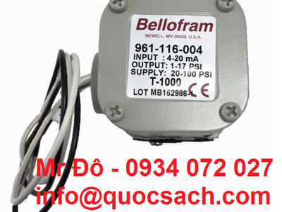 Bộ điều chỉnh áp suất Bellofram 1