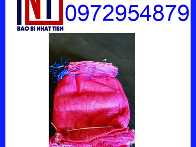 Bao lưới nông sản, bao lưới leno đựng nông sản 2