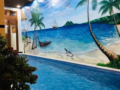 Bán biệt thự tp biển đà nẵng tân cổ điển- bể bơi- view sông- đường lớn giá rẻ 2