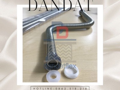 Dây Cấp Nước Nóng Lạnh Inox 304 - Dandat.Flex 13