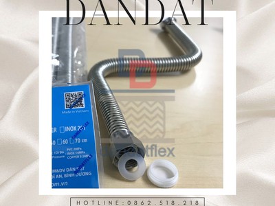 Dây Cấp Nước Nóng Lạnh Inox 304 - Dandat.Flex 3