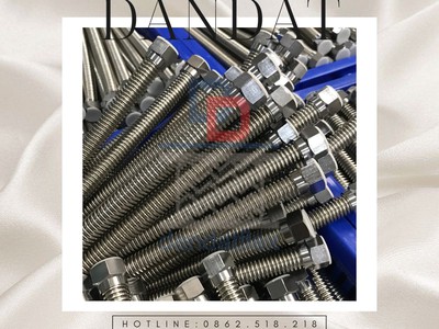 Dây Cấp Nước Nóng Lạnh Inox 304 - Dandat.Flex 6