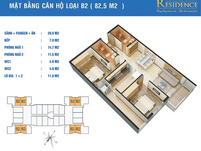 Cho thuê Chung Cư Golden West Lê Văn Thiêm DT:85m2- 02 Ngủ - Điều hoà -10.5tr/th làm văn phòng, Ở 5