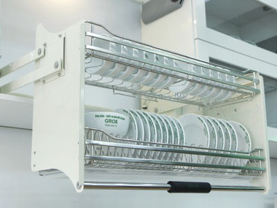 Giá úp bát đĩa inox tủ bếp 0