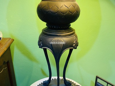 Giao lưu em đèn tiffany họa tiết hoa hồng 1