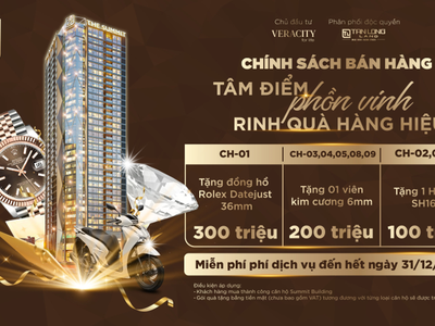 Summit Trần Duy Hưng: 5.48 tỷ/101m2, KM 230tr, CK 5, HTLS 0/12 tháng 2