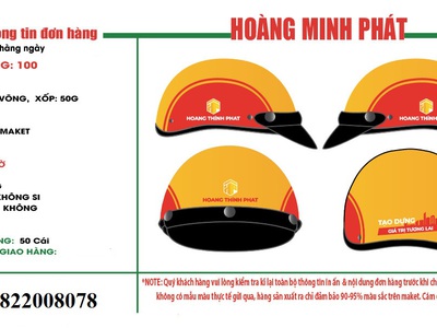 Mũ bảo hiểm in logo giá rẻ Đà nẵng 4