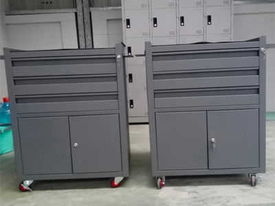 Xe đẩy 3 ngăn, xe đẩy giá treo dụng cụ 5