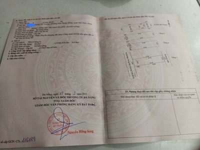 Chính chủ bán căn nhà 2 mặt kiệt đường trưng nữ vương, quận hải châu, tp đà nẵng 2