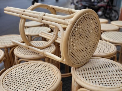 Ghế đôn mây quầy bar 3