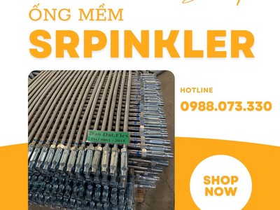 Tìm nhà phân phối, đại lý toàn quốc: Ống mềm Sprinkler, Ống nối đầu phun sprinkler Dandat.FLex 8