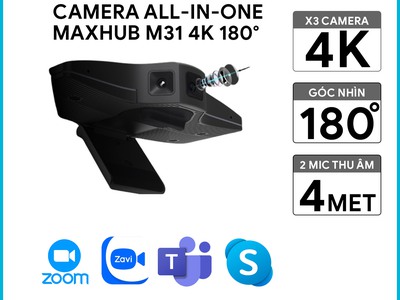 Thiết bị hội nghị truyền hình, thiết bị phòng họp, Camera Maxhub UC 31 0
