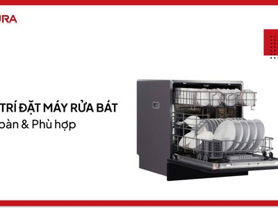 Cách chọn vị trí đặt máy rửa bát trong căn bếp 0