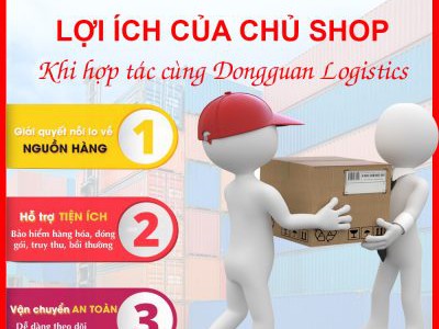 Dịch vụ order, vận chuyển công ty Dongguan Logistics 0