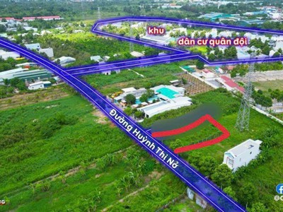Đất đẹp - giá tốt - cần bán lô đất mặt tiền đường huỳnh thị nở - thường thạnh - cái răng 0