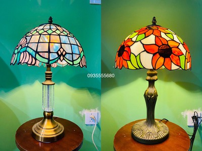 Giao lưu vài e đèn bàn ngủ tiffany 0