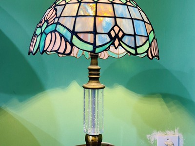 Giao lưu vài e đèn bàn ngủ tiffany 4