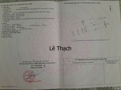 Bán Nhà 2 Tầng, Lê Thạch trục thông ra bến xe trung tâm Đà Nẵng , vị trí đẹp duy nhất  , gi 0