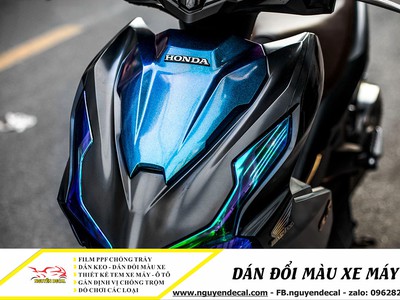 Tự Do Sáng Tạo: Dịch Vụ Dán Đổi Màu Xe Máy Tại Tp.HCM 0