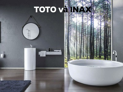 Thiết bị vệ sinh INAX và TOTO: Đâu là lựa chọn phù hợp 0