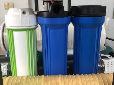 Cốc lọc 10inch Bigblue xanh phi 34  ren nhựa 0