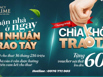 Căn hộ chỉ từ 1tỷ, thanh toán 100tr đến khi nhận nhà 1