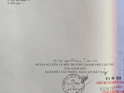 Nhanh tay sở hữu ngay lô đất vị trí đẹp - giá ưu đãi tại quận cái răng - cần thơ 0