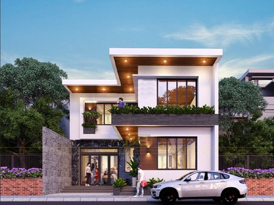 Dự Án Xây Nhà 2 Tầng Chữ L Tại Lạng Sơn 0
