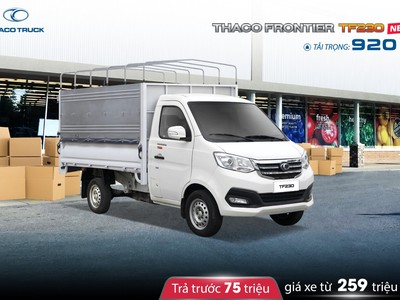 Xe tải Thaco TF230 tải trọng 920kg thùng dài 2.8m tại Hải Phòng 3