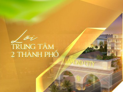 Đầu tư tài chính thông minh: sở hữu ngay đất vàng tại the diamon city - chỉ 320 triệu 3