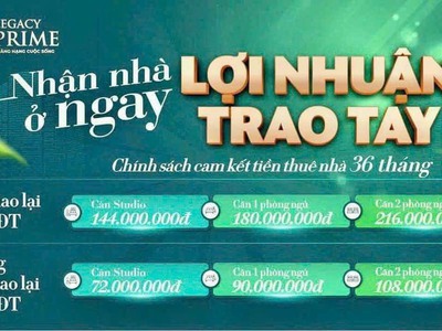 Mua căn hộ thanh toán 10 tới khi nhận nhà, chủ đầu tư hỗ trợ 100 lãi đến khi nhận nhà. 0