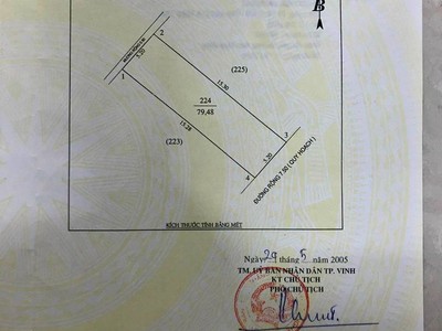 Mặt đường Tô Bá Ngọc khu trung tâm thành phố, P, Hưng Bình, TP Vinh, NA 1