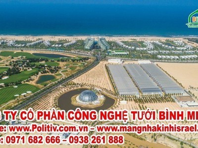 Màng israrel Politiv được tập đoàn Vingroup sd cho gần 100 dt nhà kính Vineco trên cả nước 2