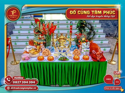 Dịch Vụ Mâm Cúng Khai Trương Theo Yêu Cầu 0