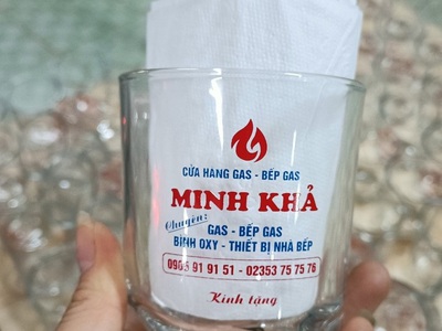 Ly thuỷ tinh in logo giá rẻ tại Đà Nẵng 5