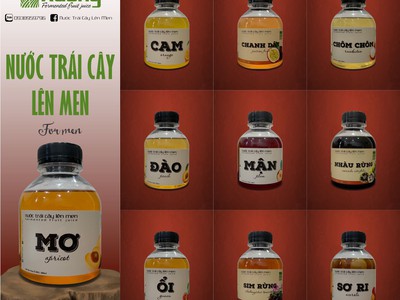 Nước Trái Cây Lên Men - dành cho quý ông - Chai 330ml 32-35Vol 4