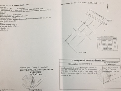 Đất mặt tiền Lý Nhơn, xã Lý Nhơn, Cần Giờ. Có sẵn thổ cư, 5,5 tỉ/1000m 2